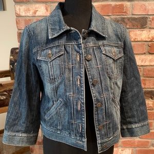 Cropped Denim Jacket